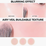 ABOUT TONE Fluffy Wear Blusher (10 colors); 0.15oz / 4.3g