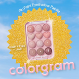 bảng phấn mắt colorgram Pin Point (2 màu); 0,34oz / 9,9g