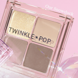 [Limited] twinkle pop Pearl Flex Glitter Eye Palette (2 colors); 0.18oz / 5g