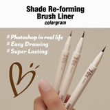 colorgram Shade Re-Forming Brush Liner (5 colors) from shop-vivid.com