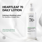 Anua Heartleaf 70% loción calmante; 6,76 onzas líquidas / 200 ml