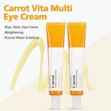 BRINGGREEN Carrot Vita Brightening Eye Cream and Face Double Set from shop-vivid.com