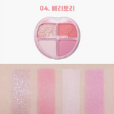 colorgram Tintin Dory Eyeshadow Palette color berry dory from shop-vivid.com