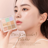 DASIQUE Pro Concealer Palette(2 colors) from shop-vivid.com