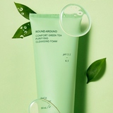 ROUND A'ROUND Comfort Green Tea Purifying Cleansing Foam; 6.76oz / 200ml