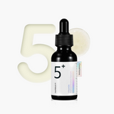 numbuzin No.5+ Vitamin Concentrated Serum; 1.01 fl.oz / 30ml (+6 No.5 niacinamide concentrated pads) from shop-vivid.com