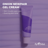 IsNtree Onion Newpair Gel Cream; 1.69 fl.oz / 50ml (+20ml)
